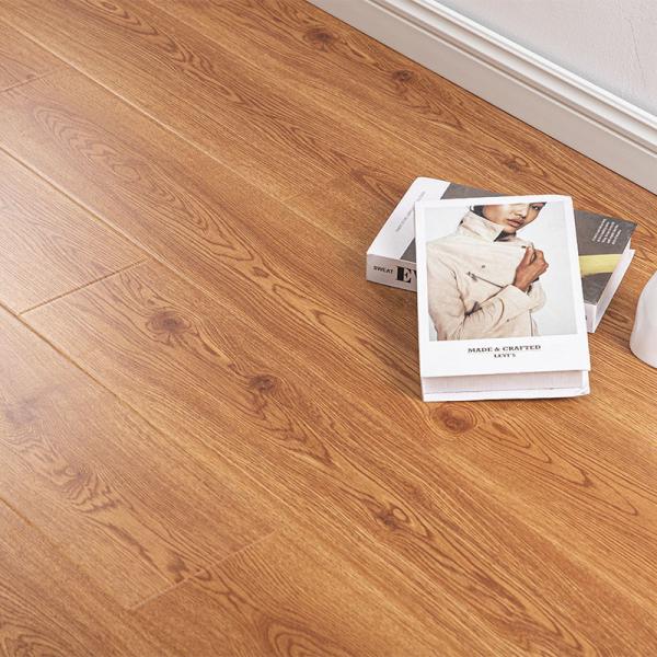1218x196x8/12mm Grey Wooden Floor Laminate Flooring with Onsite Training Assistance