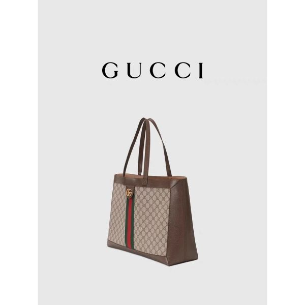 Leather GUCCI Ophidia Ladies Branded Shoulder Bag Shopping Tote