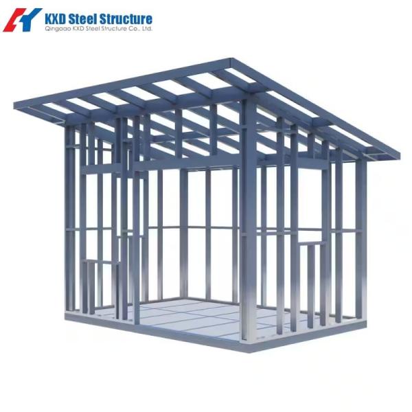 Structural Steel Beam on Roof of Building Residential Construction