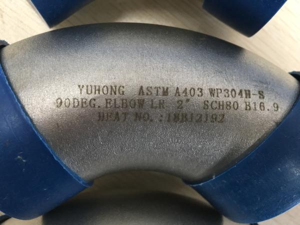 1/8NB - 98NB Butt Weld Fittings Seamless / ERW Type Elbow Tee ABS BV Certification