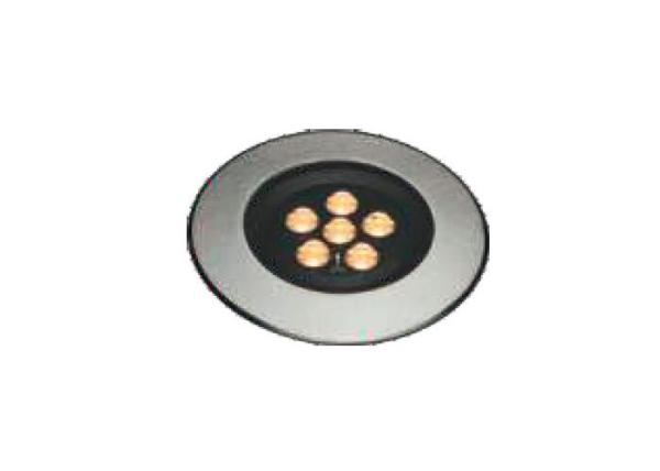 6 * 2W a luz assimétrica profissional do diodo emissor de luz Inground, assoalho de madeira do diodo emissor de luz ilumina IP67