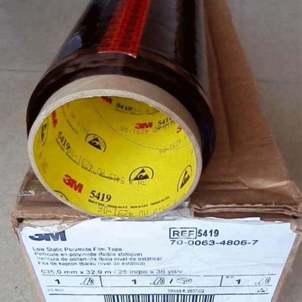 3M 5419 Low Static Kapton Polyimide Tape 36 Yards For PCB Boards