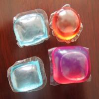 3 em 1 lavagem encerra as vagens do detergente para a roupa embaladas individualmente