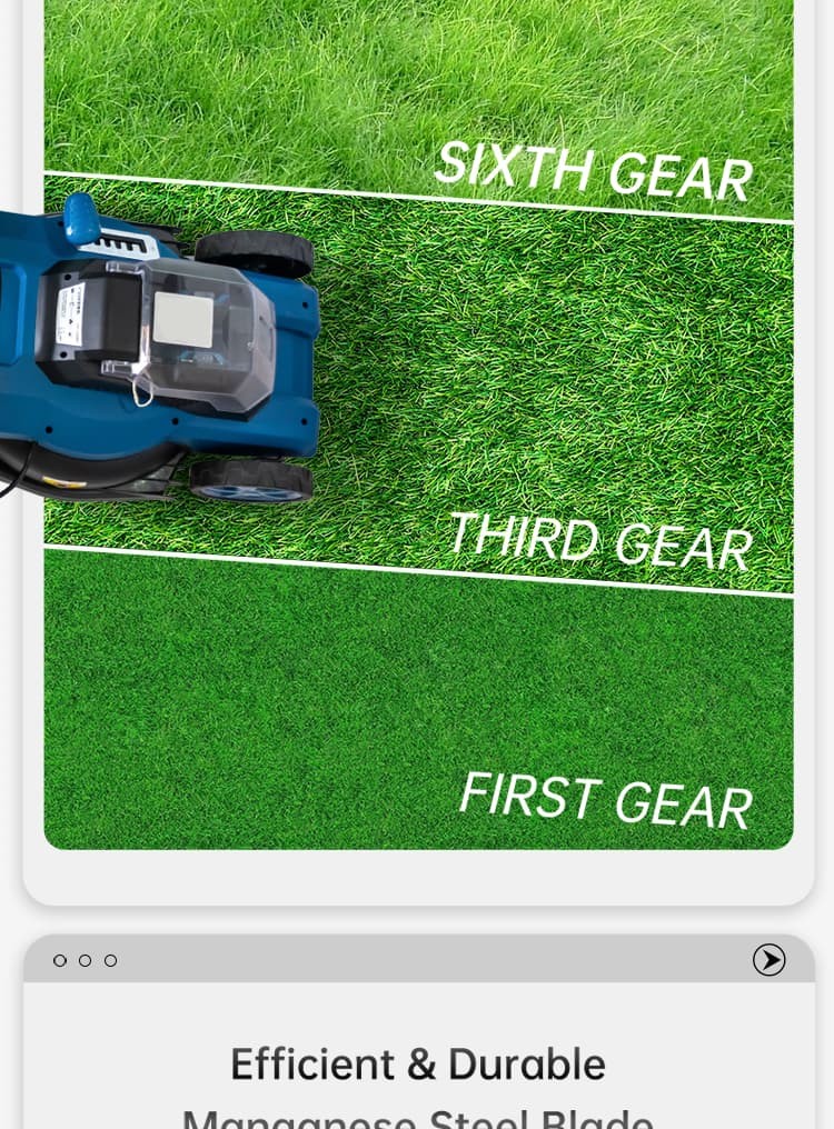 Газонокосилка бесшнурового нажима электрическая складная с Bagger 45L