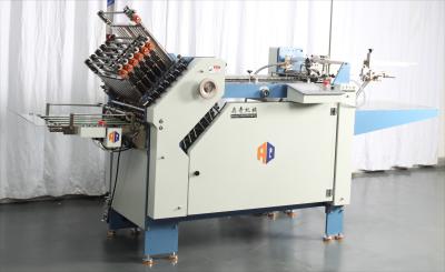 360mm 8 Buckle Plate Auto Paper Folding Machine With High Speed Feeder Head
