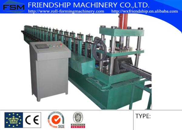 Hydraulic Mould Cutting Rack Roll Forming Machine With 4kw Main Motor Power