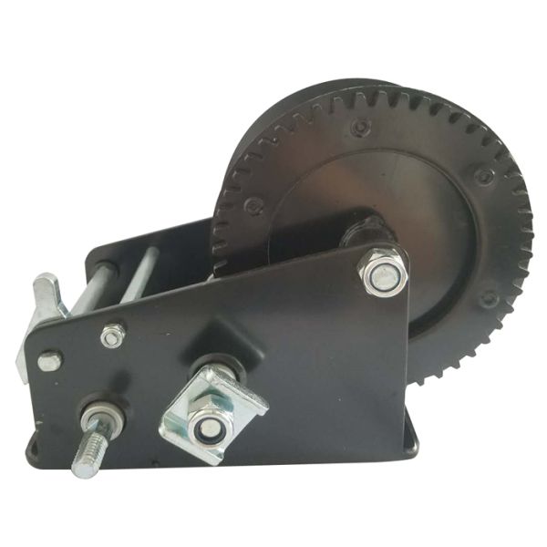 Portable Zinc Plated Manual Hand Winch 2 Speed Small Volume Easy To Move