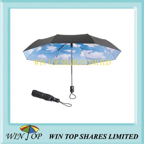 Double Canopies Auto Open and Close Umbrella