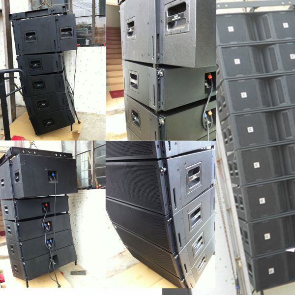 Flexible Active Line Array System , Conference Audio System Speaker Box