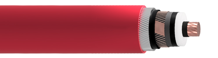 YXC7VY2V 20.3/35 KV XLPE Insulated Armoured Cable with Copper Conductor Single Core for Industrial Use