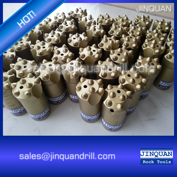 tapered drill bit button bits