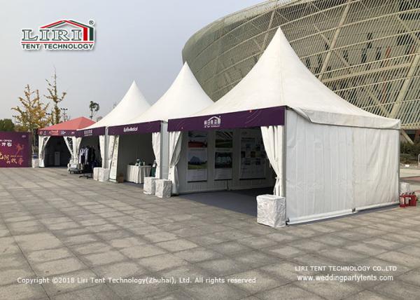 3-10M Size Modular Aluminum And PVC Pagoda Party Tent For Corporate Events