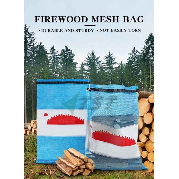 Firewood Packing Leno Vegetable Bag 18