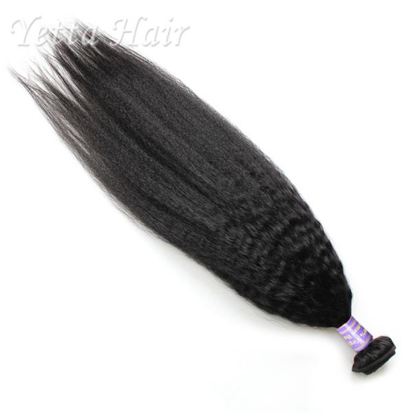 Путать волос девственницы Yaki прямой камбоджийский освобождает, никакой линяя Weave волос Remy