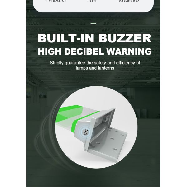 Luz indicadora de torre de sonido alta: Luz alta fija, parpadeo con zumbador