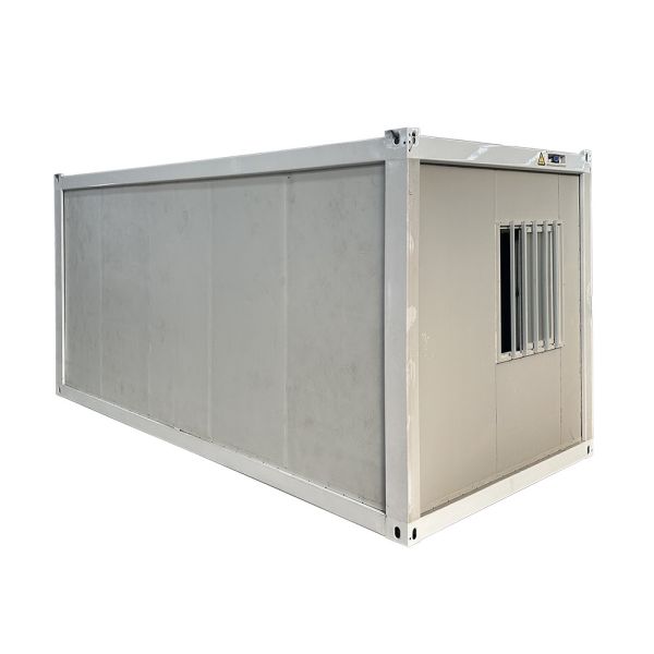 Customer's Design Layout Multi- Modular Prefabricated Rock Wool Sandwich Panel Folding Container House in Customized Color