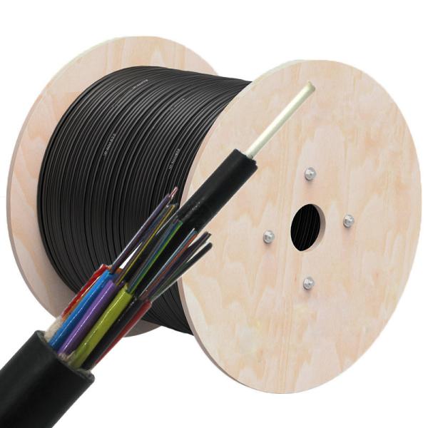 12 24 48 96 Núcleos Cabos de fibra óptica ao ar livre Tubo solto dielétrico GYFTY Comunicação Cabos de fibra óptica