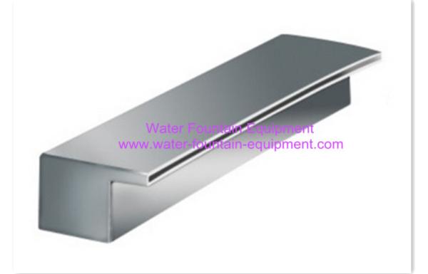 With LED Light Water Fall Decoration Artificial Outdoor & Indoor Waterfall SS Material
