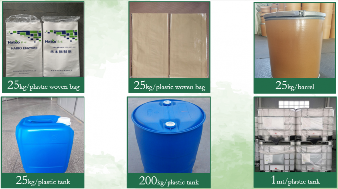 Habio Beta Glucanase Powder/Liquid For Poultry Egg Layer Piglet Ruminant White Digestive Enzyme