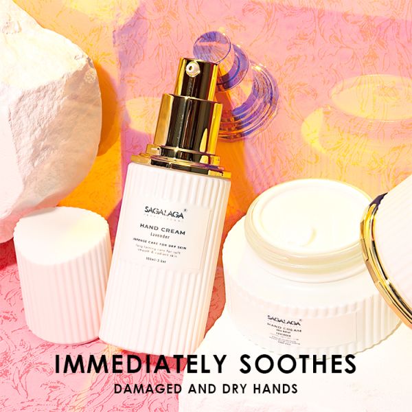 100ML Moisturizing Hand Cream and Lotion Softens and Smooth With Logo Custom Dryness Relief Foot Skin Care