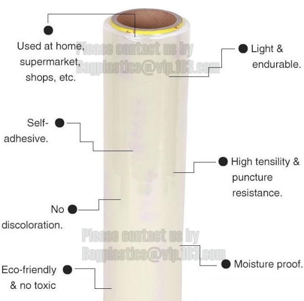 Stretch Wrap Industrial Strength Stretch Film/Wrap 1200ft 500% stretch Clear Cling Durable Adhering Packing, bagease pac