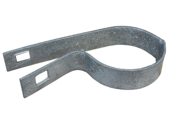 120mm 1-3/8'' Galvanized Steel Tension Band Chain Link Fence Fittings