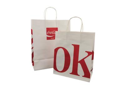 Les sacs en papier personnalisés viables uniques/coutume ont imprimé des sacs d'épicerie