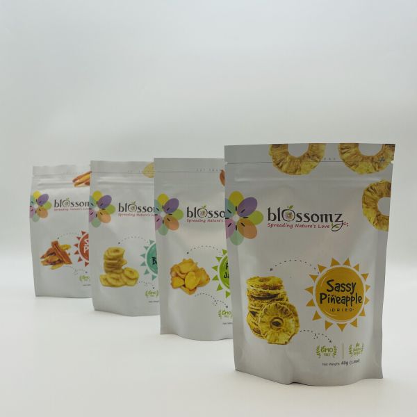 Multiple Skus Snacks Packing Pouch Stand Up Mylar Food Bags MOPP/PET/AL/PE