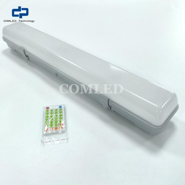 1500mm LED Batten Light IP65 weatherproof batten light fixture Dimmable vapor proof LED Battens suitable for parking lot, warehouse, underground passage, tunnel, etc.