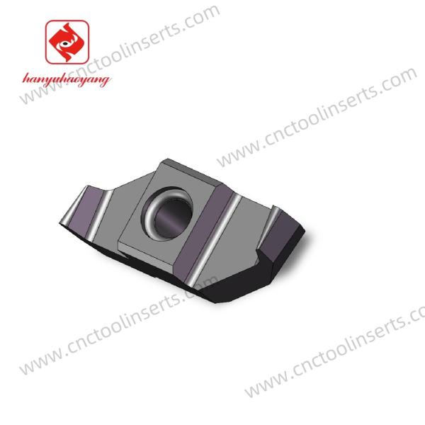 Precision Volute CNC Inserts FT-080 Durable Cemented Carbide Cutting Tool for CNC Lathes
