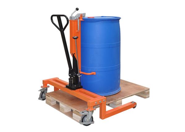 DTR250L Portable Across Drum Lifter 4 Weels 330mm Lifting Height Loading Capacity 250Kg
