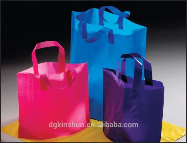 O costume imprimiu sacos de mantimento reusáveis, sacos de compras plásticos biodegradáveis