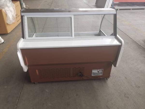 Commercial Duck Neck Display Cabinet Halo-Flavor Display Cabinet Refrigerated Preservation