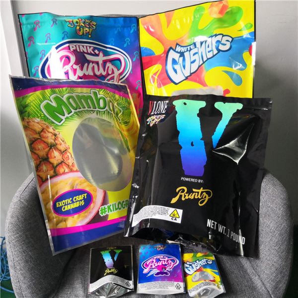 Мешки печений пластиковые упаковывая упаковку цветка ребенка фольги устойчивую Биодеградабле