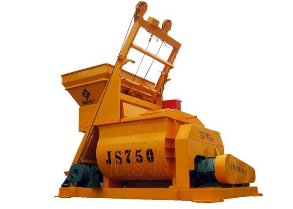 Dry Mortar Ready Mix Double Spiral Industrial Concrete Mixer JS Series 750 Litres