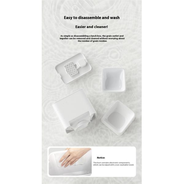 2025 Smart Pet Feeder Camera Eco-Friendly Plastic Solid Battery Charge Automatic Timed 6L Bowl Dispenser Dog Cat Tuya Video App