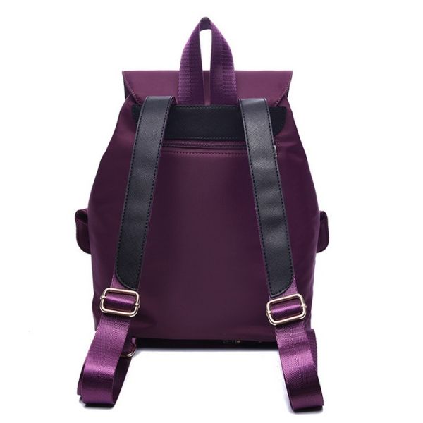Summer new retro waterproof nylon backpack schoolbag shoulder bag female college wind