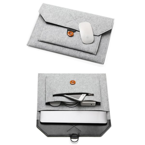 New Arrival Amazing design Felt Laptop Sleeve