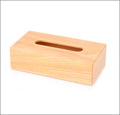 hotel bathroom accessories Bespoken wooden acrylic square tissue cover for 5-star hotel