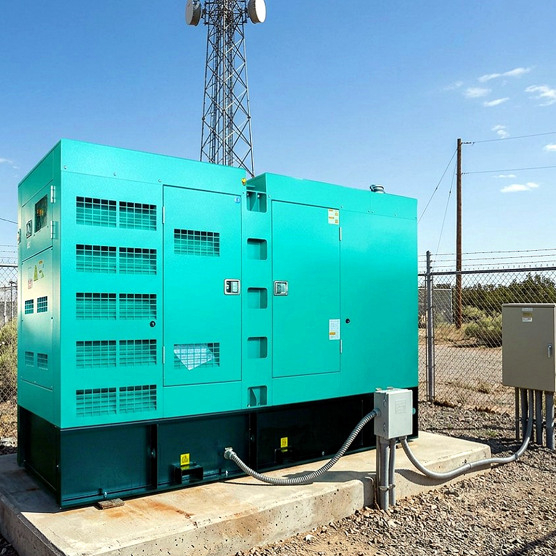 Heavy Duty Diesel Generator Ultra Quiet Diesel AC Generator 65dBA Noise Sensitive Industry Silent Diesel Generator Set