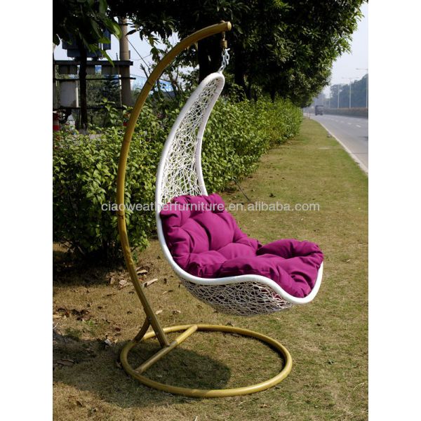 Outdoor Playground Swing Set With Modern Rattan Luxury Swing for Children Aged 8 Years