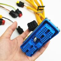 accesorios de alta calidad EFI del excavador 374D del buen precio fuera de la línea haz de cables 350-8197 del chasis