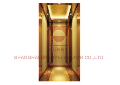Modern Residential Home Elevators SUNNY Lift Steel Band Style 0.4m/s