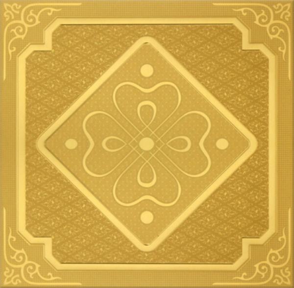 Luxury Interior Artistic Ceiling / Bathroom Suspended Ceiling Tiles 300mm x 300mm