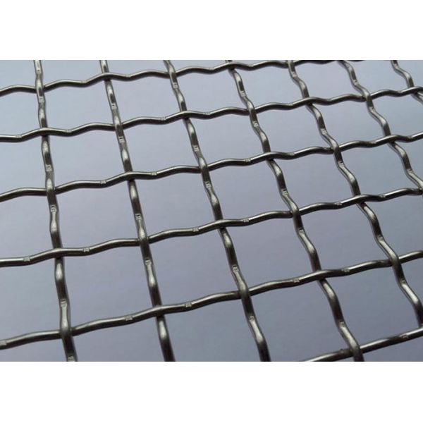Industrial Flat 316 Galvanized Steel Wire Mesh For Mining