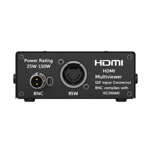 Power Rating 25W-150W HDMI Multiviewer SDI Input Connector BNC complies with