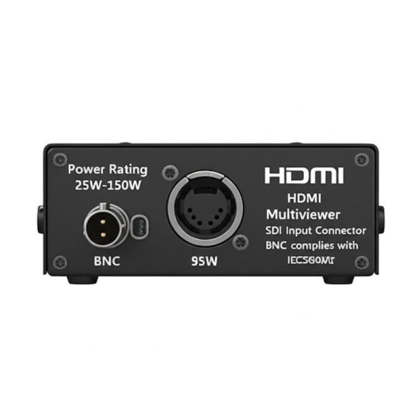 Power Rating 25W-150W HDMI Multiviewer SDI Input Connector BNC complies with IEC169-8