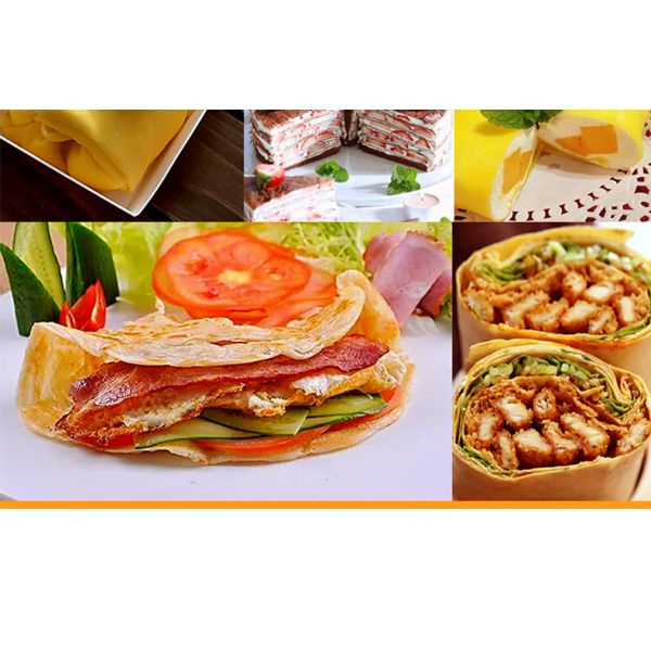 Ресторан 3000 Вт Электрический Крепе-Мастер 16 дюймовый Большой Крепе-Машина с плоской тарелкой гриль