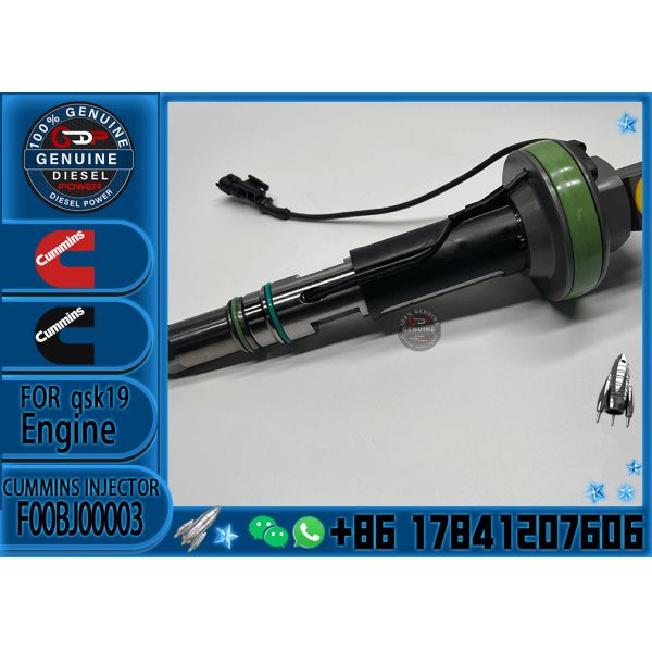Las partes de los camiones de descarga de minería Cummins QSK19 QSK50 QSK60 F00BJ00003 2882078 2867148 camiones diesel inyector de combustible de alta calidad