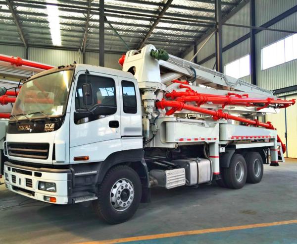 38m 42m 48m Cement truck/ Concrete truck , Concrete pump truck , ISUZU Truck mounted pump